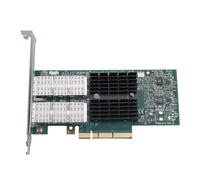 Denash Scheda PCIe Ethernet da 40 GB, 2 Porte Scheda di Rete Latenza a Bassa Latenza per Fibra Ottica, connettività a Doppia Rete, Adatta per la Trasmissione dei Big Data e