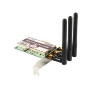 Denash Scheda WiFi Dual Band, Adattatore di Rete Wireless PCIE 2.4G 5G per PC, con Supporto Scheda Madre Anti-burning e Funzione di Protezione (Come mostrato)