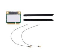 Denash Scheda WLAN Wireless, Piccola Scheda Wireless PCI E, AR5BHB92 per Computer Desktop per Laptop con velocità di Trasferimento di 300 Mbps 2,4 GHz 5ghz 802.11 A B G N WiFi Scheda