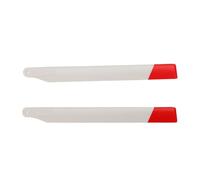 Denash Set di Rotori Compositi Durevoli con per Aereo RC per Elicottero Modello RC ERA C138 Bell-206, Confezione da 2 (rosso)