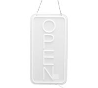 Denash Sign Open Neon Led per Feste, Negozio, Ristorante con luminosità Alimentare e Regolabile USB, Segno Aperto Altamente Efficiente per le Imprese
