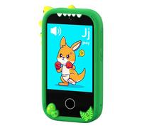 Denash Smart Phone per Bambini con Touchscreen da 2,8 Pollici, Memoria da 32 GB con Fotocamera per Giochi Lettore MP3 MP4, per Ragazzi e Ragazze Intrattenimento Didattico Educativo (GREEN)