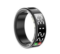 Denash Smart Ring Health Tracker, Anello di attività con Touch Screen, Fitness Tracker Impermeabile IP68 con Passi Distanza Calorie Monitoraggio della Frequenza Cardiaca per iOS e