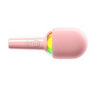 Denash Sound Sound Small Lagings Repair per L'apprendimento, il Discorso, il Microfono Portatile per L'esperienza di Spugna KTV (Roseo)