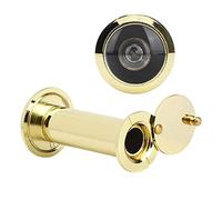 Denash Spioncino Porta con Angolo di Visione 220 Gradi (Extended 16 gold