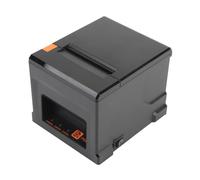 Denash Stampante POS, Comando ESC USB Caricamento Carta Avviso Stampante Termica per Ricevute Termica da 80 Mm a Diretta per Ristorante (Spina UE 110-240 V)