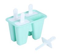 Denash Strumenti Fai da Te Gelati di Gelato in Silicone per Un'estate Calda, Tavolozze Riutilizzabili Sicure e per Adulti - 4 Griglie per Divertimento in Famiglia (4 pezzi)