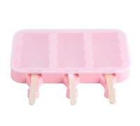 Denash Stupti Stampi per Gelatini del Modello Fatto in Casa Simpatico di Crema di Silicone Briconage con Bastone per Coperchio, Strumento Fai da Te per Creazioni Congelate Surgelate di Coniglio (3