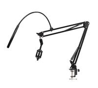 Denash Supporto Al Microfono NB35 con 3/8 Pollici Fino a 5/8 Pollici di Packer a Vite/cioccolato Sul Supporto, Braccio di Sospensione del Microfono Robusto per Registrazioni di Studio, Adattato Alle