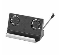 Denash Supporto HUB USB C Portatile 4K 60Hz Output, PD3.0, Doppi Ventilatori per Pro, XPS, Altro con HDMI2.0, Fino a 100W PD, 3x USB 3.0, 3x USB 2.0, RJ45 per Viaggi, Business,