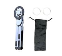 Denash Supporto per Laptop Pieghevole Magnetico 4 in 1, Supporto per Telefono, per Tablet, Treppiede per Fotocamera con Potente Modulo Magnetico, per Telefono Tablet Port