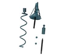 Denash Supporto per Puntale per Albero di Natale, Stabilizzatore in Ferro Premium per Decorazioni a Stella con modalità di Morsetto con Inserto Girevole, per Ornamenti Stagionali per