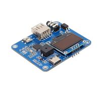 Denash Tastiera per Esercitazione CW con Display OLED, Manipolatore Codice Morse USB, WPM e Cicalino Regolabili, Supporta la modalità A/B, per Allenamento con Radioamatori e Chiamate CQ Automatiche