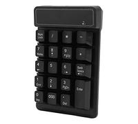 Denash Tastierino Numerico Portatile Silenzioso, Mini Tastierino Numerico Wireless a Basso Rumore 2.4G 19 Tasti per Operazioni Bancarie e Finanziarie