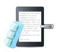 Denash Tastierino Programmabile Bluetooth, Tastiera Macro 3 Tasti for | Tasti Macro Personalizzabili, Bluetooth/USB, Retroilluminazione RGB, Batteria Ricaricabile, Design Compatto per Lavoro e