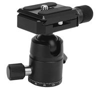 Denash Testa a Sfera Panoramica di T05 Full Metal per Film a 360 ° Compatibili con un Treppiede Universale,
