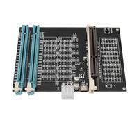 Denash Tester della Scheda Grafica, Misuratore della Scheda Grafica del Computer DC 12V con Indicatore Luminoso, Strumento Diagnostico del Tester della Scheda Grafica Video Professionale