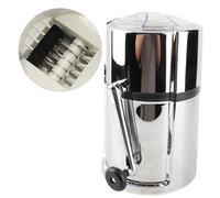 Denash Tritaghiaccio Efficiente Tritaghiaccio Manuale Portatile per Utensili da Domestici Lama in Acciaio Inossidabile per gli Amanti delle Bevande Fredde