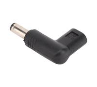 Denash USB di Tipo C Femmina per DC 5.5x2.1 Mm Mm Adattatore di velocità PD 100W PD per Laptop con un Pulcino Intelligente, Compatto e Luce per la Memoria Semplice