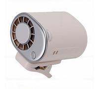 Denash Ventola di Raffreddamento Portatile con Tecnologia a Semiconduttore, Ventola a Morsetto per Viaggi Estivi all'aperto, Mini Ricaricabile per Regali di Concerti in Spiaggia (WHITE)