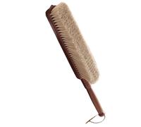 Denash Versatile Spazzola per la Polvere in Legno Spazzola per Scopa a Mano per Spolverare Letti e Divani in Robusto Legno di Faggio 13,39 Pollici (Grande)