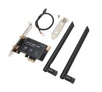 Denash Wifi 6 Pcie Ax3000mbit / S Dual Antenna Bt5.2 Muimo Ofdma Pcie -wireless Vergogna per il Gioco per PC