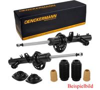 DENCKERMANN 2x Ammortizzatore + Supporto Kit Parapolvere Dietro per BMW 3er E46