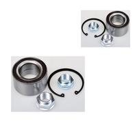DENCKERMANN 2x Cuscinetto Ruota Mozzo Anteriore Sinistra Dx per Honda Civic VIII