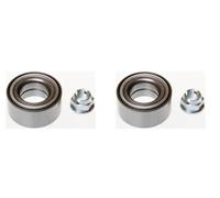 DENCKERMANN 2x Cuscinetto Ruota Mozzo Frontale per Opel Vivaro Kasten Renault