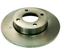 DENCKERMANN 2x Dischi Freno Anteriore Ø256 Pieno per Audi 80 89 89Q 8A B3 100