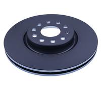 DENCKERMANN 2x Dischi Freno Anteriore Ventilato Verniciato per VW Passat Variant