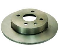 DENCKERMANN 2x Dischi Freno Posteriore Ø240 Pieno per Opel Astra H L48 A04