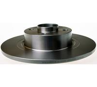 DENCKERMANN 2x Dischi Freno Posteriore Pieno per Renault Scénic II Megane JM0 1