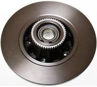 DENCKERMANN 2x Dischi Freno Posteriore Pieno per Renault Trafic II Box Opel Fl