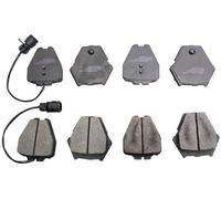DENCKERMANN B110045 Kit pastiglie freno, Freno a disco per AUDI