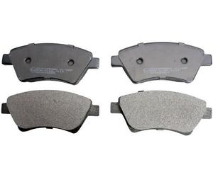 DENCKERMANN B110657 Kit pastiglie freno, Freno a disco per RENAULT