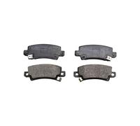 DENCKERMANN B110753 Kit pastiglie freno, Freno a disco per TOYOTA