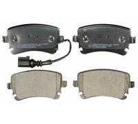 DENCKERMANN B110853 Kit pastiglie freno, Freno a disco per VW