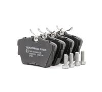 DENCKERMANN B110870 Kit pastiglie freni Posteriore per OPEL Vivaro A Combi (X83)