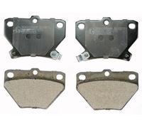 DENCKERMANN B110871 Kit pastiglie freno, Freno a disco per TOYOTA