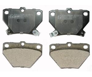 DENCKERMANN B110871 Kit pastiglie freno, Freno a disco per TOYOTA