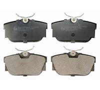 DENCKERMANN B110902 Kit pastiglie freno, Freno a disco per VW