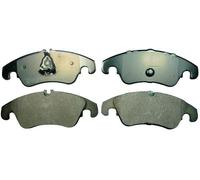 DENCKERMANN B110988 Kit pastiglie freno, Freno a disco per AUDI