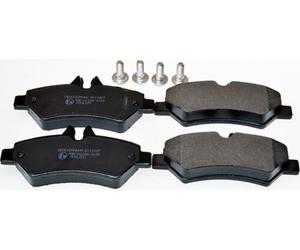 DENCKERMANN B111007 Kit pastiglie freno, Freno a disco per VW