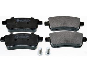 DENCKERMANN B111021 Kit pastiglie freno, Freno a disco per RENAULT