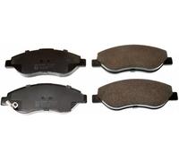DENCKERMANN B111050 Kit pastiglie freno, Freno a disco per OPEL