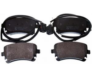 DENCKERMANN B111108 Kit pastiglie freno, Freno a disco per VW