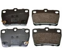 DENCKERMANN B111166 Kit pastiglie freno, Freno a disco per TOYOTA