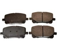 DENCKERMANN B111168 Kit pastiglie freno, Freno a disco per TOYOTA