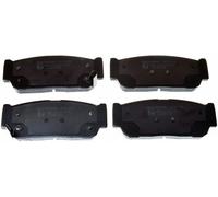 DENCKERMANN B111184 Kit pastiglie freno, Freno a disco per SSANGYONG